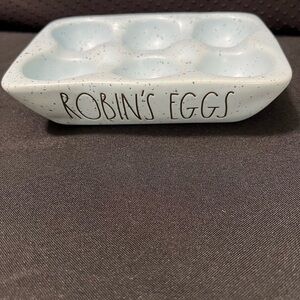 Rae Dunn Artisan Collection Egg Holder - Light Blue